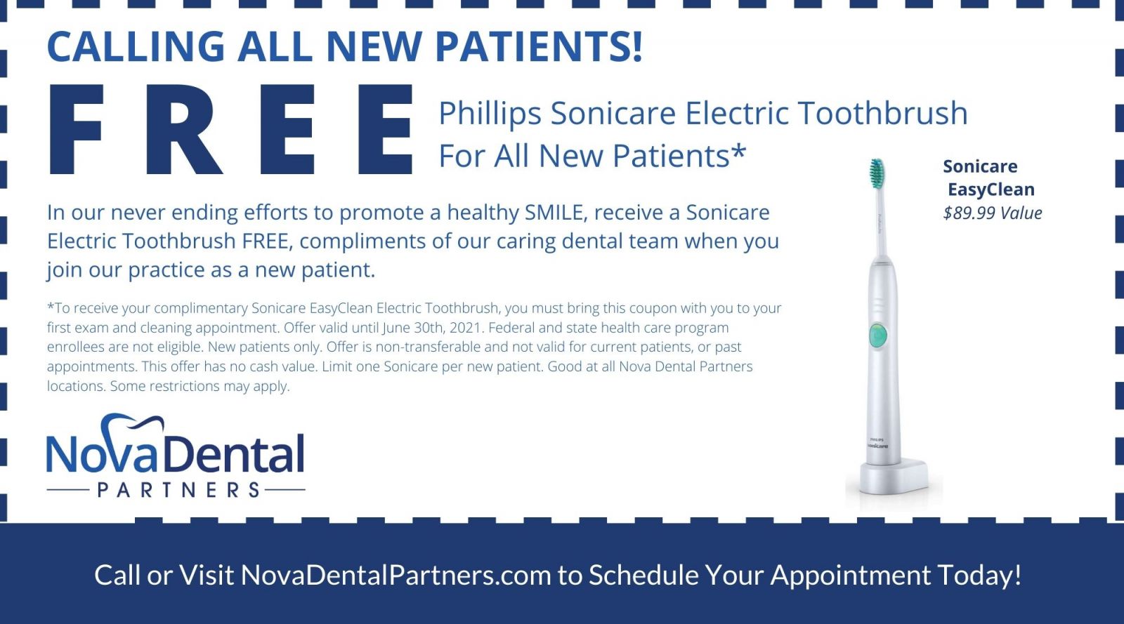 New Patient Offer Woodbridge Alexandria VA Nova Dental Partners